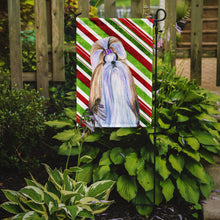 Load image into Gallery viewer, Shih Tzu Candy Cane Holiday Christmas Garden Flag – Decorative Outdoor Yard Flag