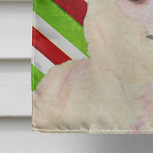 Load image into Gallery viewer, Chihuahua Candy Cane Holiday Christmas Flag Canvas House Size