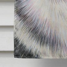 Load image into Gallery viewer, Keeshond Candy Cane Holiday Christmas Flag Canvas House Size