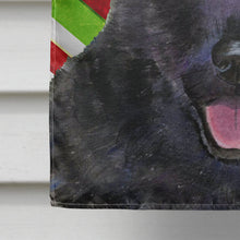 Load image into Gallery viewer, Australian Kelpie Candy Cane Holiday Christmas Flag Canvas House Size