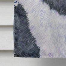 Load image into Gallery viewer, Akita Winter Snowflakes Holiday Flag Canvas House Size