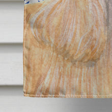 Load image into Gallery viewer, Cocker Spaniel Winter Snowflakes Holiday Flag Canvas House Size