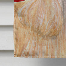 Load image into Gallery viewer, Cocker Spaniel Red  Green Snowflakes Holiday Christmas Flag Canvas House Size