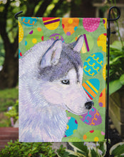 Load image into Gallery viewer, Siberian Husky Easter Eggtravaganza Garden Flag - Outdoor Decorative Yard Flag