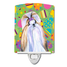 Load image into Gallery viewer, Shih Tzu Easter Eggtravaganza Ceramic Night Light SS4810CNL