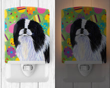 Load image into Gallery viewer, Japanese Chin Easter Eggtravaganza Ceramic Night Light SS4812CNL