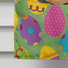 Load image into Gallery viewer, Doberman Easter Eggtravaganza Flag Canvas House Size