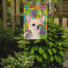 Load image into Gallery viewer, Chihuahua Easter Eggtravaganza Garden Flag - Outdoor Decorative Yard Flag