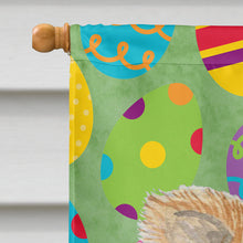 Load image into Gallery viewer, Chihuahua Easter Eggtravaganza Flag Canvas House Size