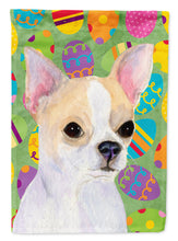 Load image into Gallery viewer, Chihuahua Easter Eggtravaganza Garden Flag - Outdoor Decorative Yard Flag