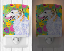 Load image into Gallery viewer, Borzoi Easter Eggtravaganza Ceramic Night Light SS4820CNL