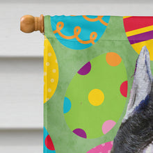 Load image into Gallery viewer, Schnauzer Easter Eggtravaganza Flag Canvas House Size