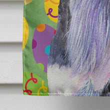 Load image into Gallery viewer, Schnauzer Easter Eggtravaganza Flag Canvas House Size