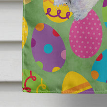 Load image into Gallery viewer, Fox Terrier Easter Eggtravaganza Flag Canvas House Size