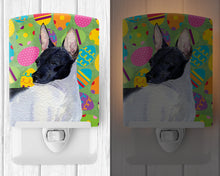 Load image into Gallery viewer, Rat Terrier Easter Eggtravaganza Ceramic Night Light SS4825CNL
