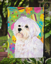Load image into Gallery viewer, Maltese Easter Eggtravaganza Garden Flag - Outdoor Decorative Yard Flag