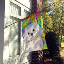 Load image into Gallery viewer, Maltese Easter Eggtravaganza Flag Canvas House Size
