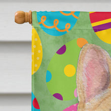 Load image into Gallery viewer, French Bulldog Easter Eggtravaganza Flag Canvas House Size