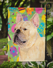 Load image into Gallery viewer, French Bulldog Easter Eggtravaganza Garden Flag - Outdoor Decorative Yard Flag