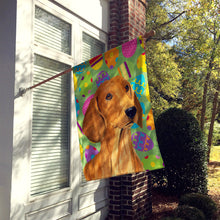 Load image into Gallery viewer, Dachshund Easter Eggtravaganza Flag Canvas House Size