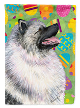 Load image into Gallery viewer, Keeshond Easter Eggtravaganza Flag Canvas House Size