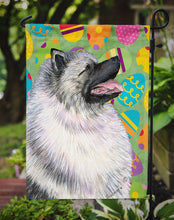 Load image into Gallery viewer, Keeshond Easter Eggtravaganza Garden Flag - Outdoor Decorative Yard Flag