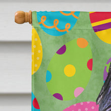 Load image into Gallery viewer, Briard Easter Eggtravaganza Flag Canvas House Size