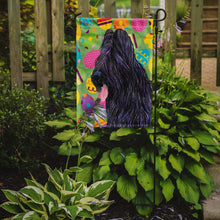 Load image into Gallery viewer, Briard Easter Eggtravaganza Garden Flag - Outdoor Decorative Yard Flag