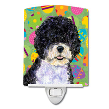 Load image into Gallery viewer, Portuguese Water Dog Easter Eggtravaganza Ceramic Night Light SS4835CNL