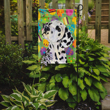 Load image into Gallery viewer, Dalmatian Easter Eggtravaganza Garden Flag - Outdoor Decorative Yard Flag