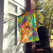Load image into Gallery viewer, Brussels Griffon Easter Eggtravaganza Flag Canvas House Size