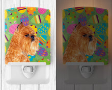 Load image into Gallery viewer, Brussels Griffon Easter Eggtravaganza Ceramic Night Light SS4839CNL