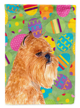 Load image into Gallery viewer, Brussels Griffon Easter Eggtravaganza Garden Flag - Outdoor Decorative Yard Flag