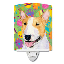 Load image into Gallery viewer, Bull Terrier Easter Eggtravaganza Ceramic Night Light SS4841CNL