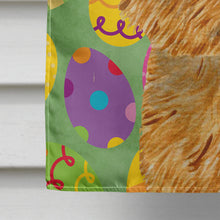 Load image into Gallery viewer, Norwich Terrier Easter Eggtravaganza Flag Canvas House Size