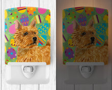 Load image into Gallery viewer, Norwich Terrier Easter Eggtravaganza Ceramic Night Light SS4844CNL