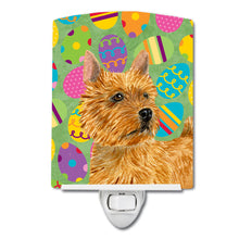 Load image into Gallery viewer, Norwich Terrier Easter Eggtravaganza Ceramic Night Light SS4844CNL