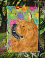 Load image into Gallery viewer, Chow Chow Easter Eggtravaganza Garden Flag - Outdoor Decorative Yard Flag