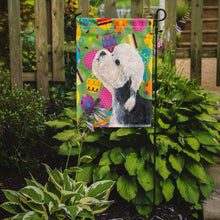 Load image into Gallery viewer, Dandie Dinmont Terrier Easter Eggtravaganza Garden Flag - Outdoor Decorative Yard Flag