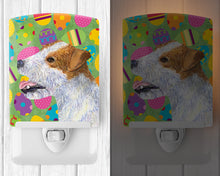 Load image into Gallery viewer, Jack Russell Terrier Easter Eggtravaganza Ceramic Night Light SS4849CNL