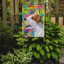 Load image into Gallery viewer, Jack Russell Terrier Easter Eggtravaganza Garden Flag - Outdoor Decorative Yard Flag