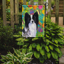 Load image into Gallery viewer, Papillon Easter Eggtravaganza Garden Flag - Outdoor Decorative Yard Flag