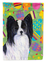 Load image into Gallery viewer, Papillon Easter Eggtravaganza Garden Flag - Outdoor Decorative Yard Flag