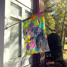 Load image into Gallery viewer, Irish Wolfhound Easter Eggtravaganza Flag Canvas House Size
