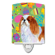 Load image into Gallery viewer, English Toy Spaniel Easter Eggtravaganza Ceramic Night Light SS4852CNL
