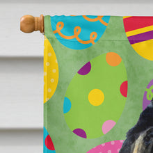 Load image into Gallery viewer, Tibetan Mastiff Easter Eggtravaganza Flag Canvas House Size