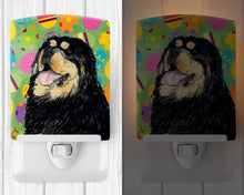 Load image into Gallery viewer, Tibetan Mastiff Easter Eggtravaganza Ceramic Night Light SS4857CNL