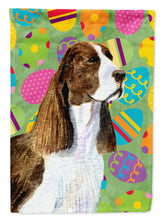 Load image into Gallery viewer, Springer Spaniel Easter Eggtravaganza Garden Flag - Outdoor Decorative Yard Flag