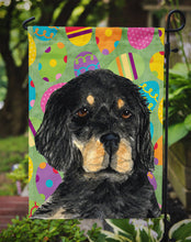 Load image into Gallery viewer, Gordon Setter Easter Eggtravaganza Garden Flag - Outdoor Decorative Yard Flag