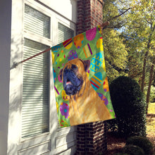 Load image into Gallery viewer, Mastiff Easter Eggtravaganza Flag Canvas House Size